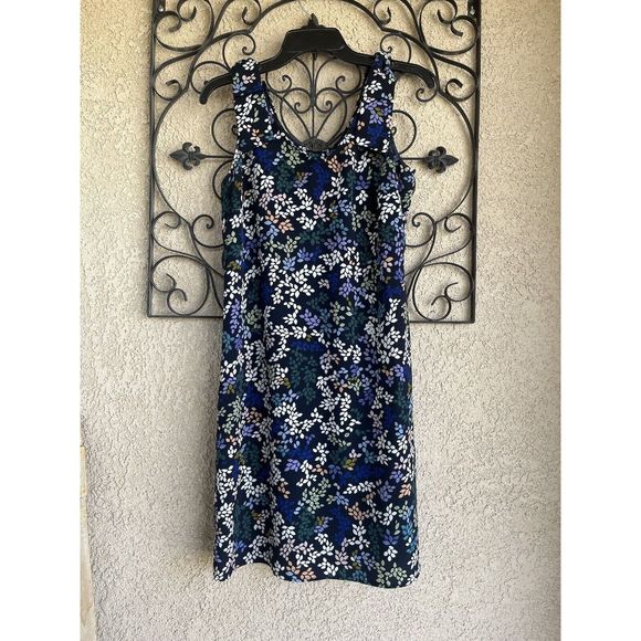 Cabi cinco floral print shift dress - size small - multicolored - Picture 2 of 8